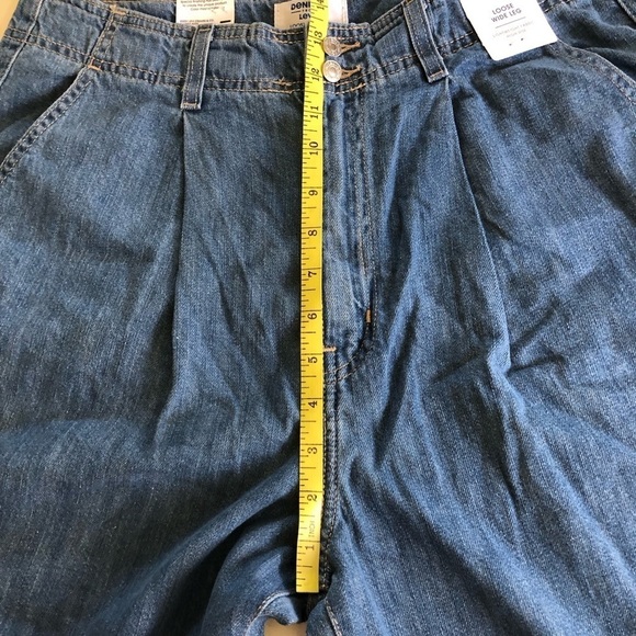 Denizen from Levi’s Denim High Rise Loose Wide Leg Jeans Size 8/W29 - Picture 13 of 16